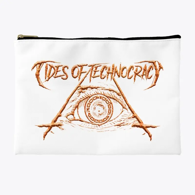 Mechanical Eye Pyramid Make-Up Pouch